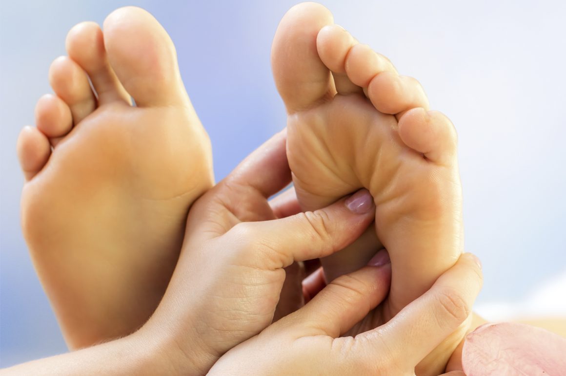 Fußreflexzonentherapie mit Diagnose
